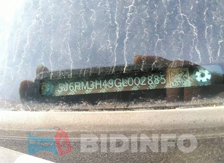 5J6RM3H49GL002885 Photo# 9
