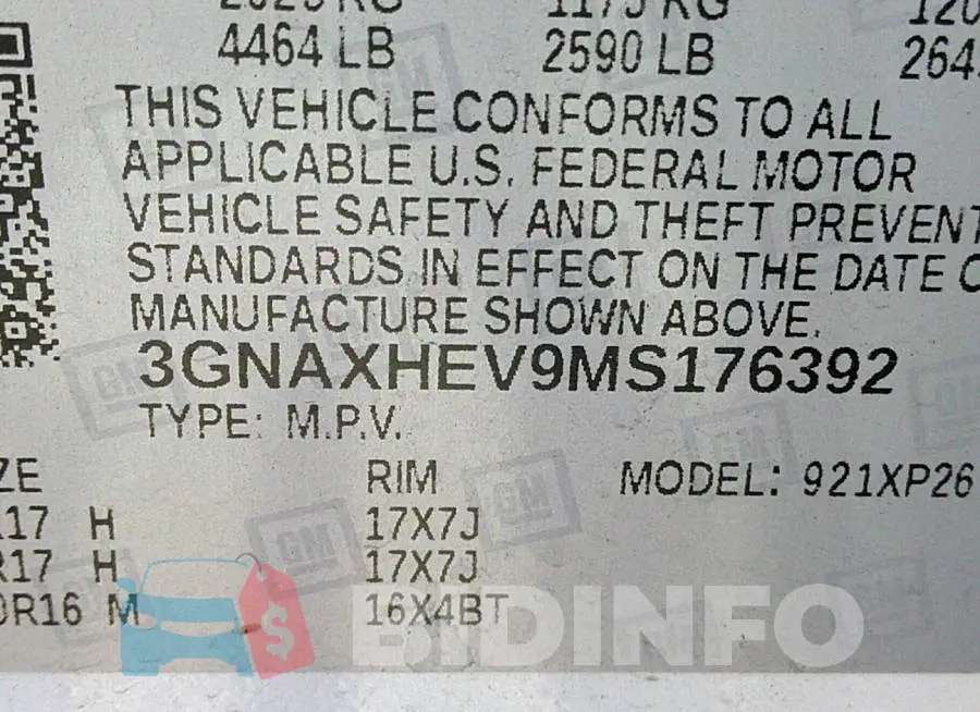 3GNAXHEV9MS176392 Photo# 9