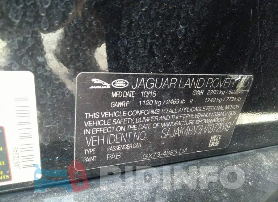 SAJAK4BV3HA972049 Photo# 9