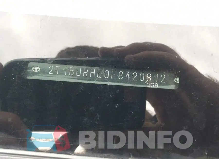 2T1BURHE0FC420812 Photo# 9
