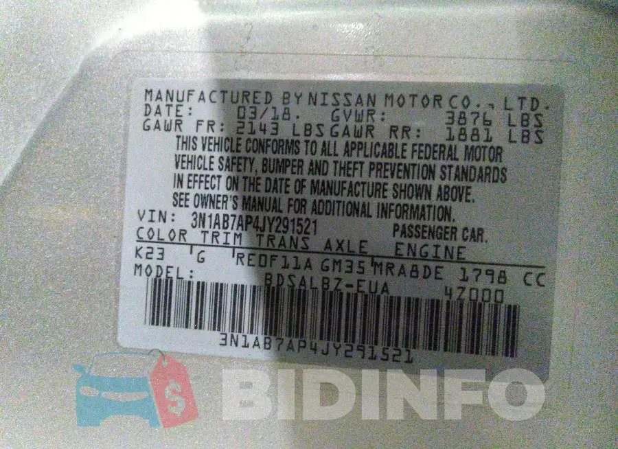 001AB7AP4JY291521 Photo# 9