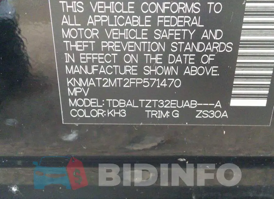 KNMAT2MT2FP571470 Photo# 9