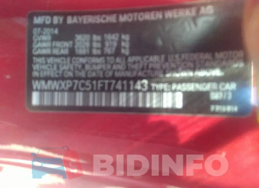 WMWXP7C51FT741143 Photo# 9