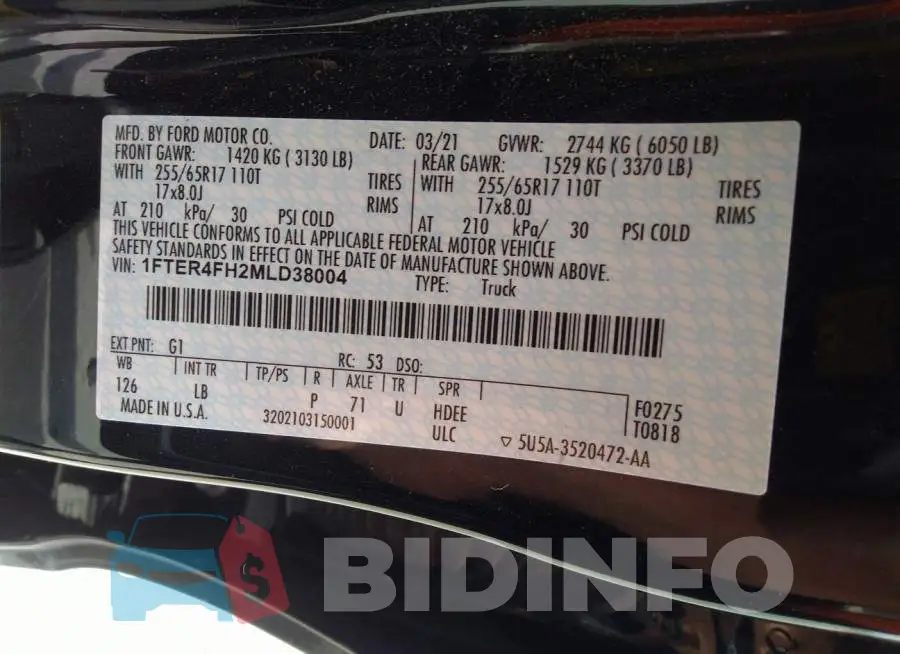 1FTER4FH2MLD38004 Photo# 9