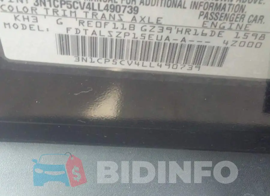3N1CP5CV4LL490739 Photo# 9