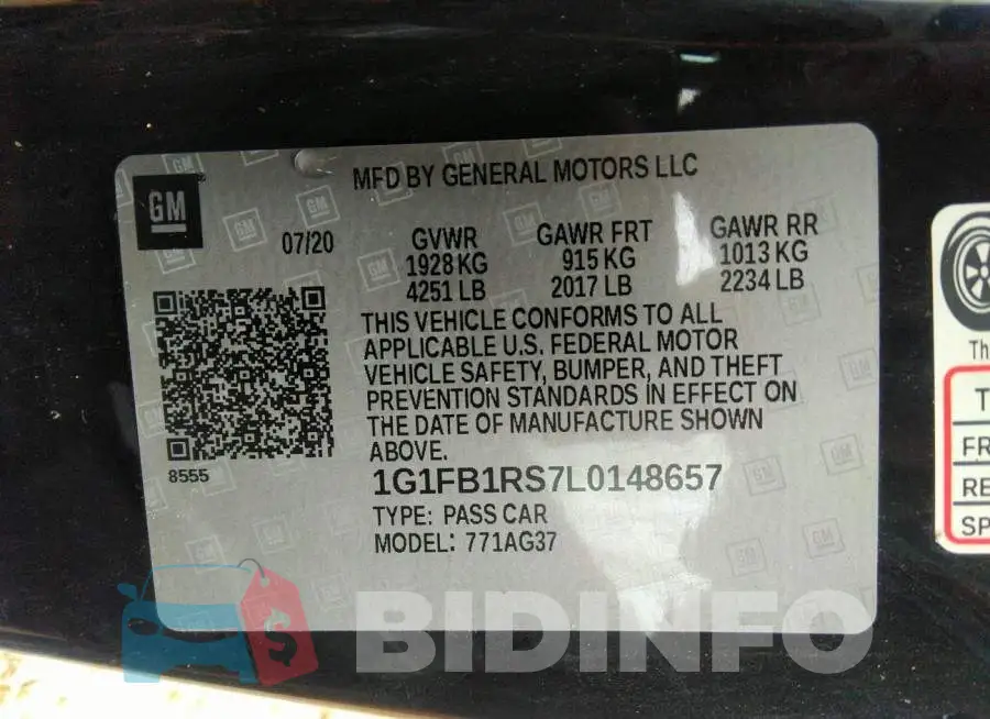 1G1FB1RS7L0148657 Photo# 9
