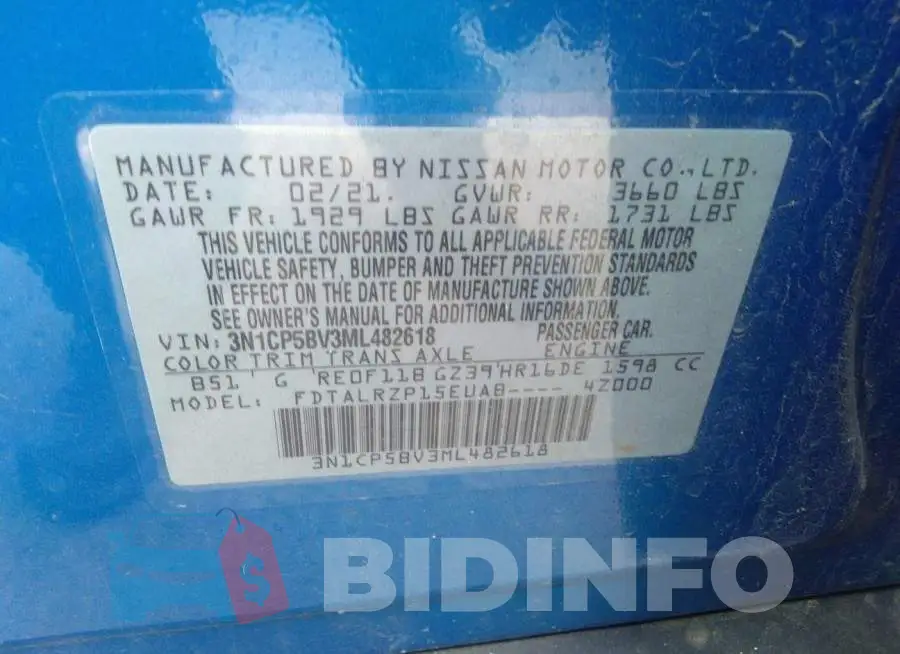 3N1CP5BV3ML482618 Photo# 9