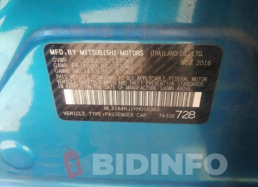 ML32A4HJ1HH016962 Photo# 9