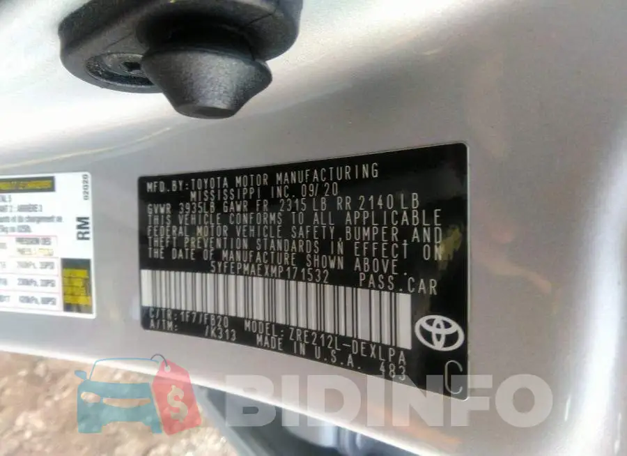 5YFEPMAEXMP171532 Photo# 9