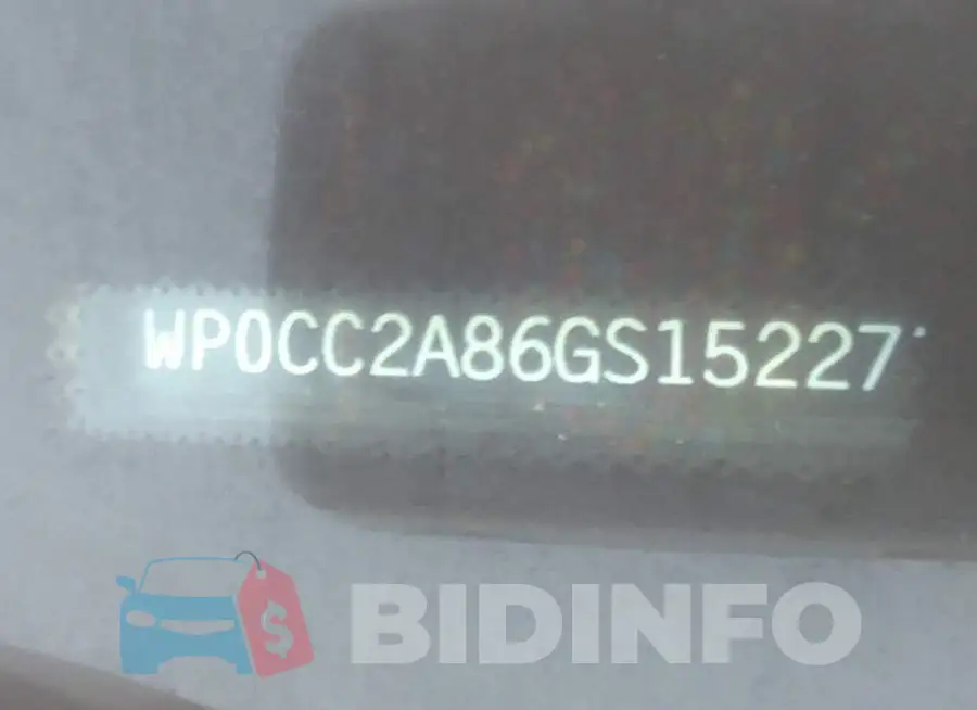 WP0CC2A86GS152271 Photo# 9