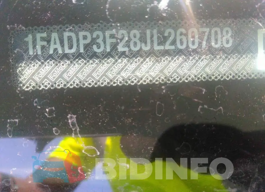 1FADP3F28JL260708 Photo# 9