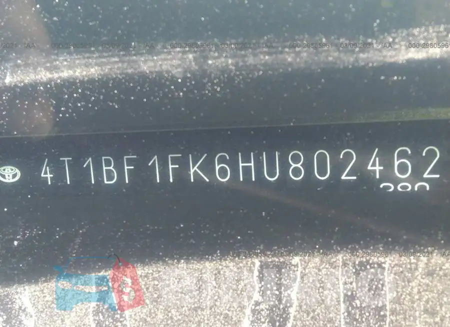 4T1BF1FK6HU802462 Photo# 9
