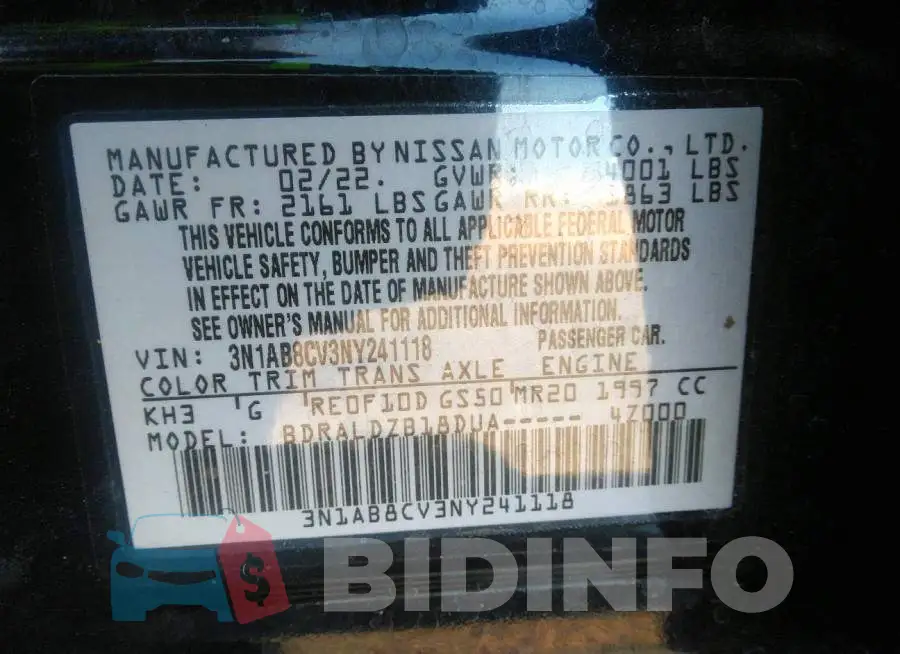3N1AB8CV3NY241118 Photo# 9