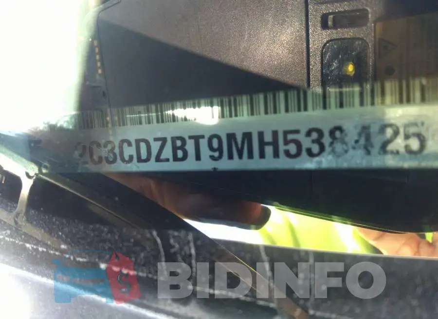 2C3CDZBT9MH538425 Photo# 9