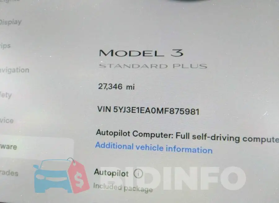 5YJ3E1EA0MF875981 Photo# 7