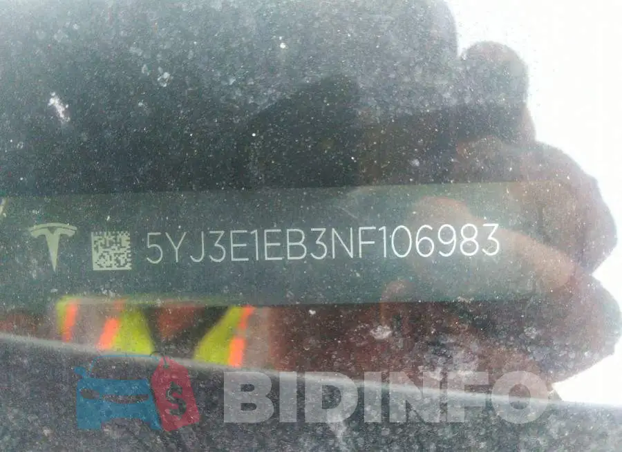 5YJ3E1EB3NF106983 Photo# 9