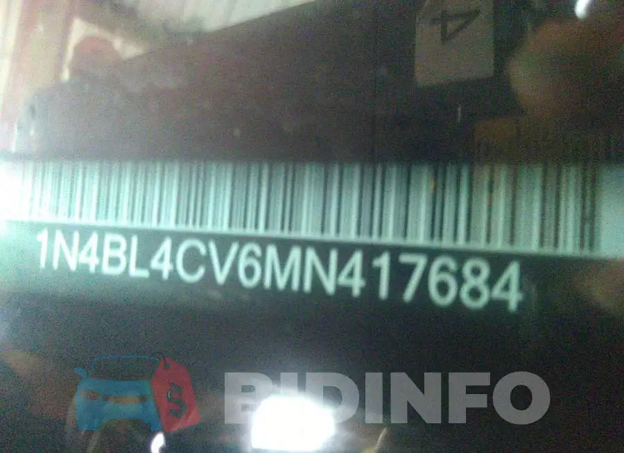 1N4BL4CV6MN417684 Photo# 9
