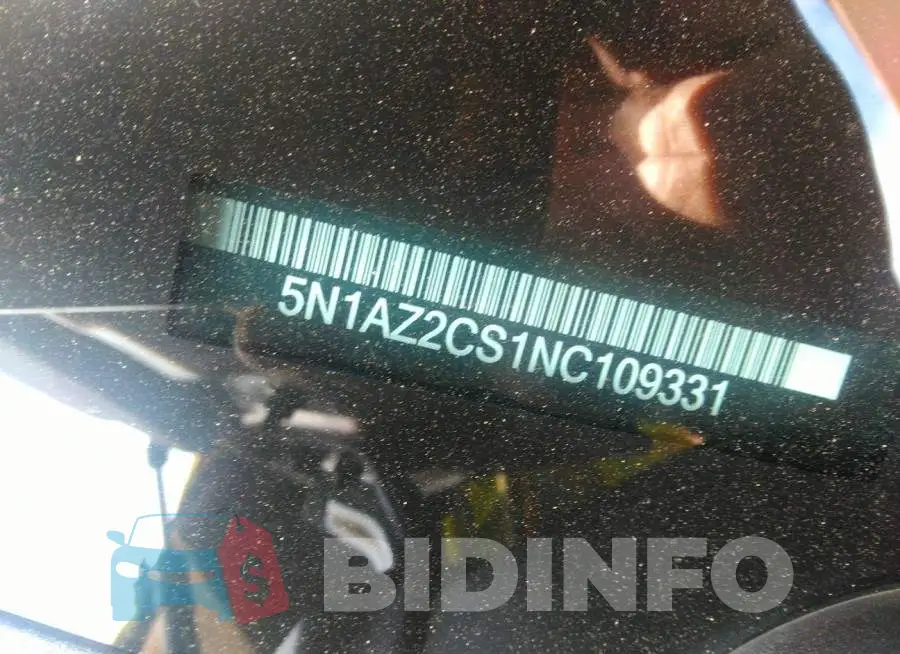 5N1AZ2CS1NC109331 Photo# 9