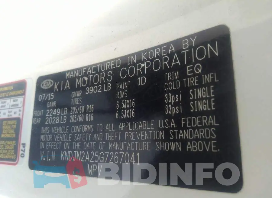 KNDJN2A25G7267041 Photo# 9