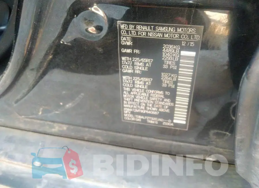 KNMAT2MT9GP640687 Photo# 9