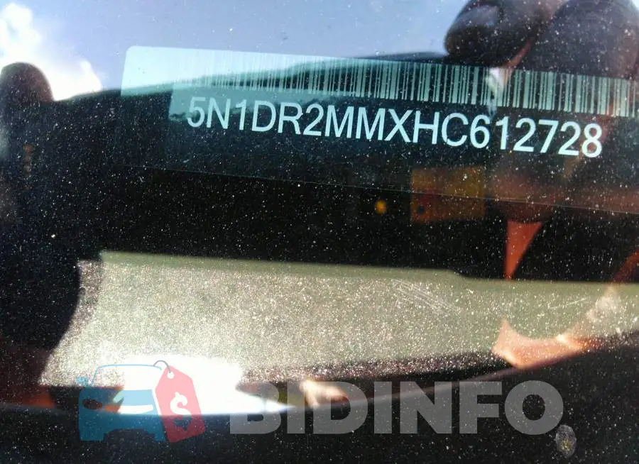 5N1DR2MMXHC612728 Photo# 9
