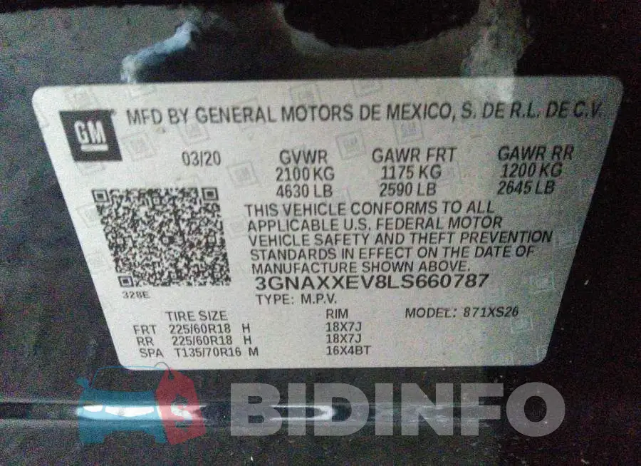 3GNAXXEV8LS660787 Photo# 9
