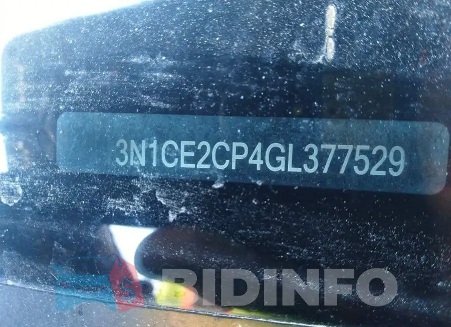 3N1CE2CP4GL377529 Photo# 9