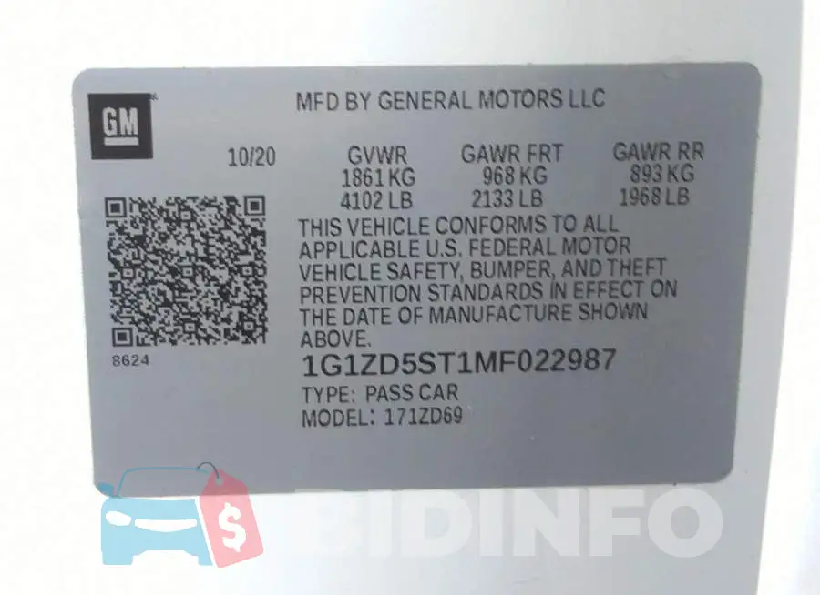 1G1ZD5ST1MF022987 Photo# 9