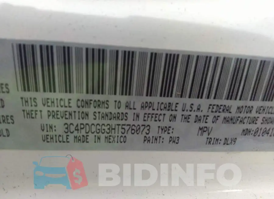 3C4PDCGG3HT576073 Photo# 9
