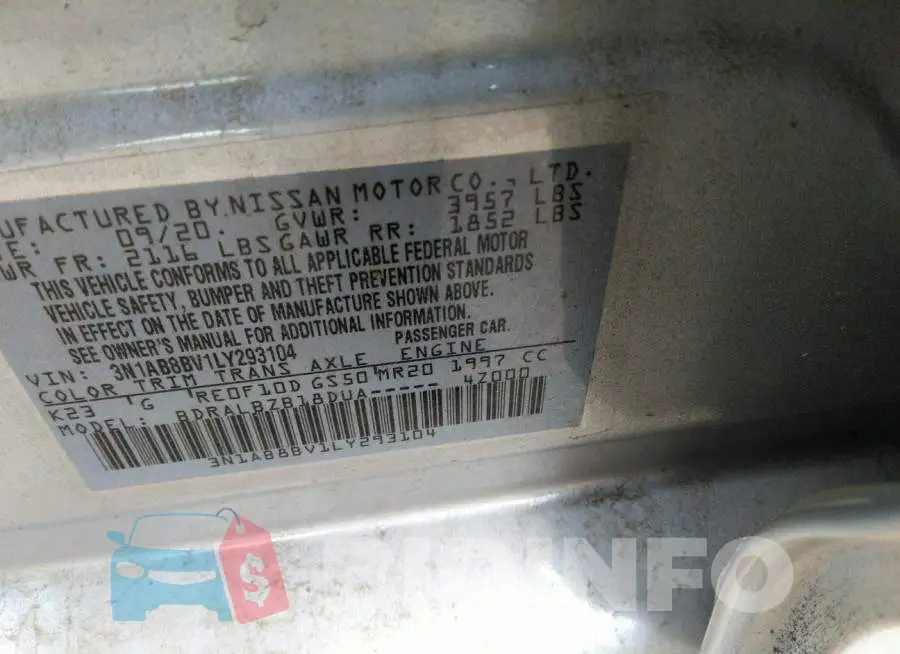 3N1AB8BV1LY293104 Photo# 9