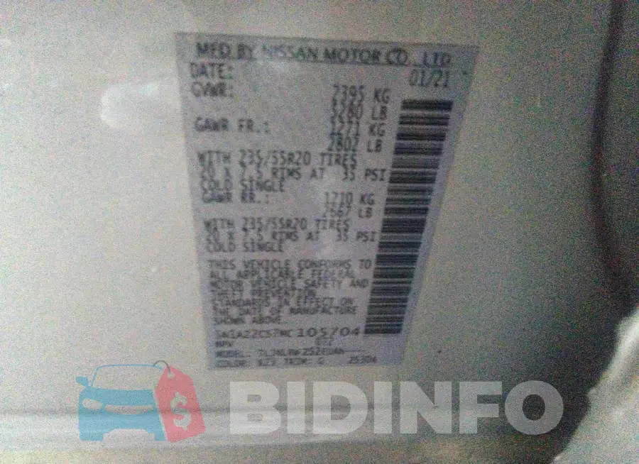 5N1AZ2CS7MC105704 Photo# 9