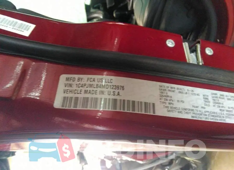 1C4PJMLB4MD123976 Photo# 9