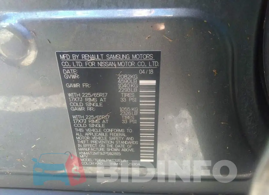 KNMAT2MT9JP582815 Photo# 9