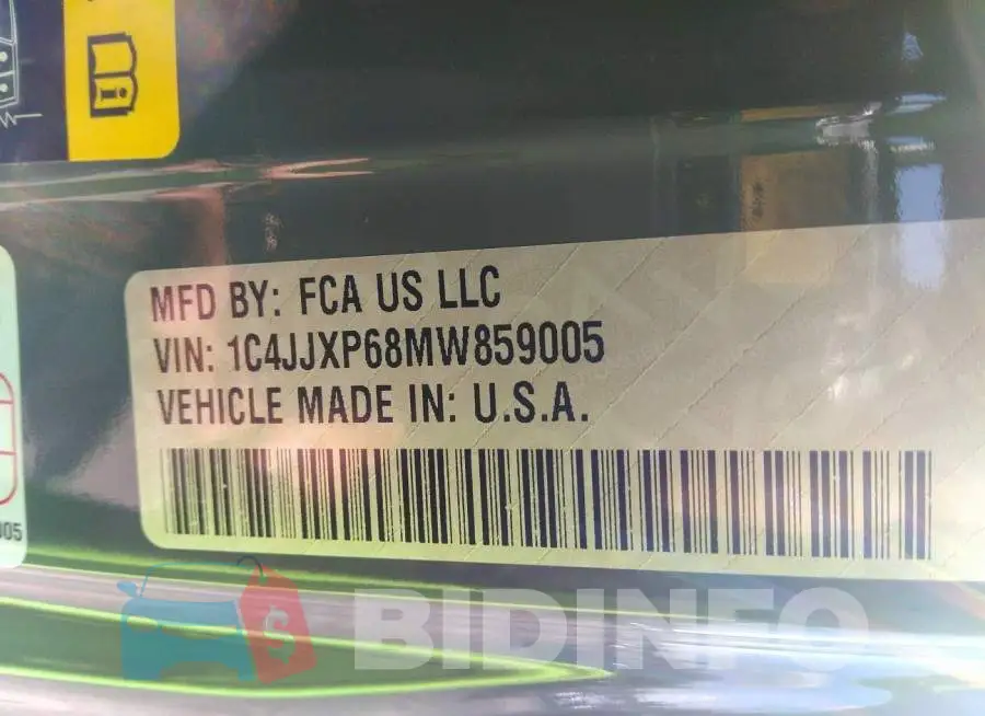 1C4JJXP68MW859005 Photo# 9