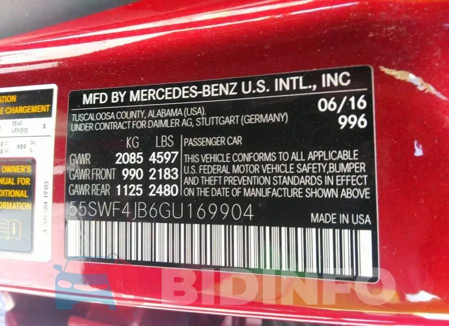 55SWF4JB6GU169904 Photo# 9