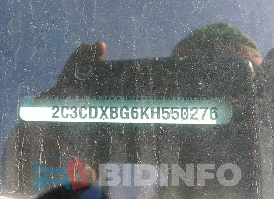 2C3CDXBG6KH550276 Photo# 9