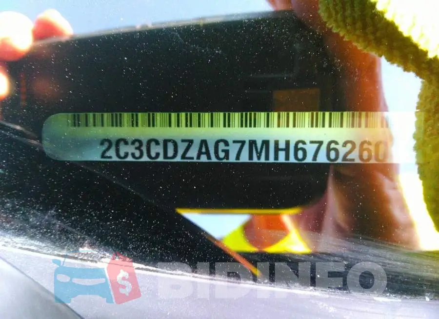 2C3CDZAG7MH676260 Photo# 9
