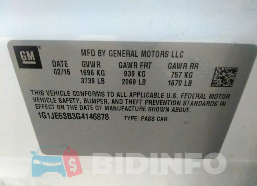 1G1JE6SB3G4146878 Photo# 9