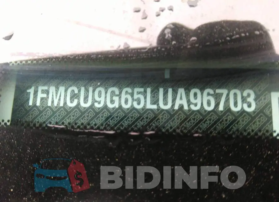 1FMCU9G65LUA96703 Photo# 9