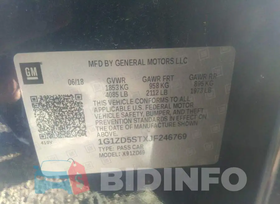 1G1ZD5STXJF246769 Photo# 9