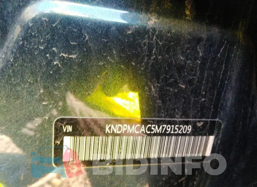 KNDPMCAC5M7915209 Photo# 9