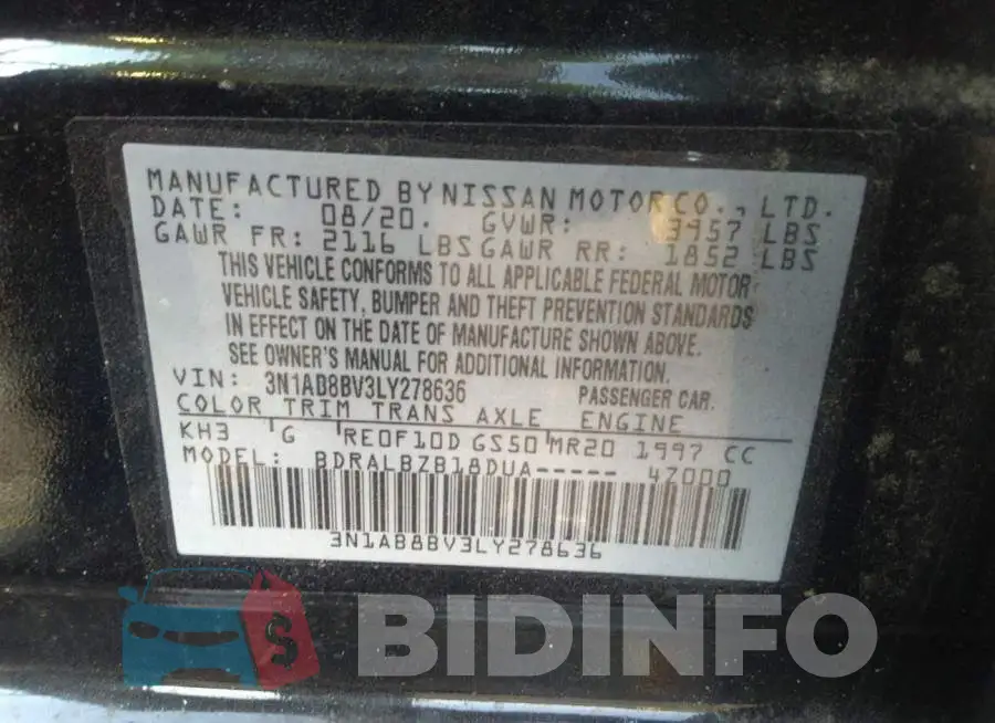 3N1AB8BV3LY278636 Photo# 9