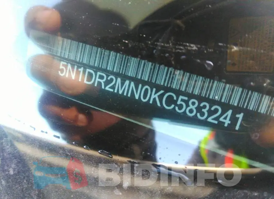 5N1DR2MN0KC583241 Photo# 9