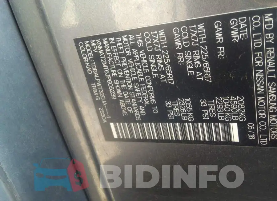 KNMAT2MT6JP605239 Photo# 9
