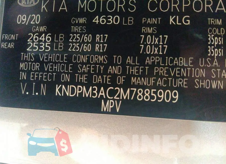 KNDPM3AC2M7885909 Photo# 9