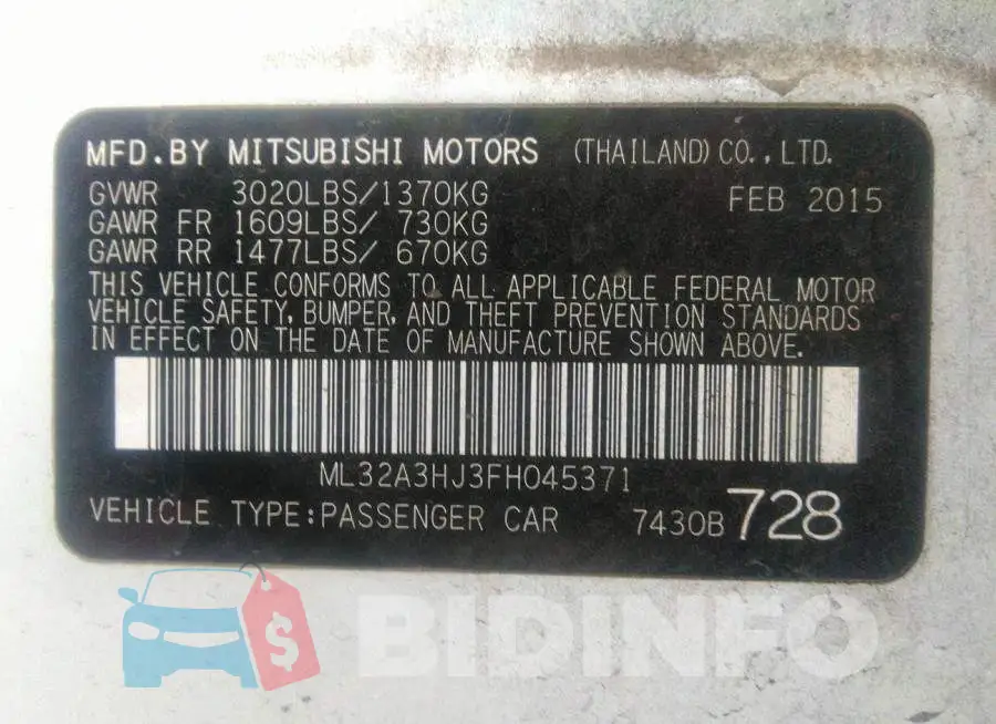 ML32A3HJ3FH045371 Photo# 9