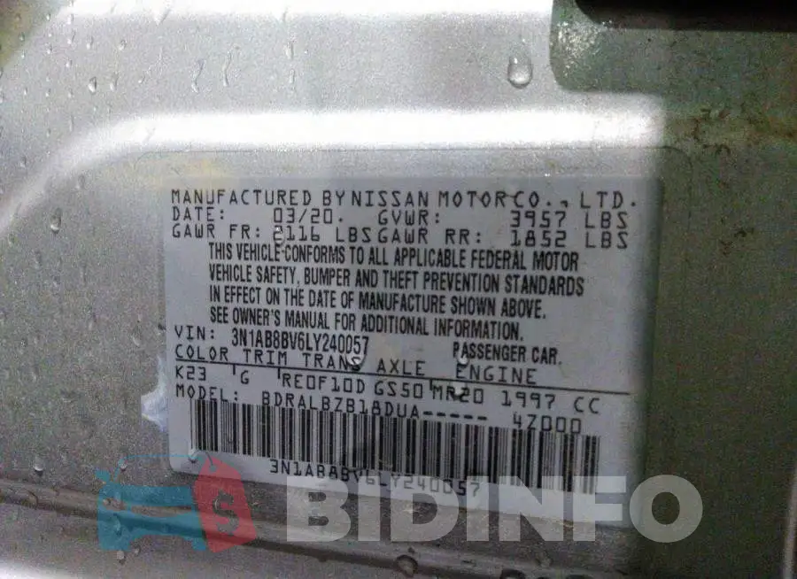 001AB8BV6LY240057 Photo# 9