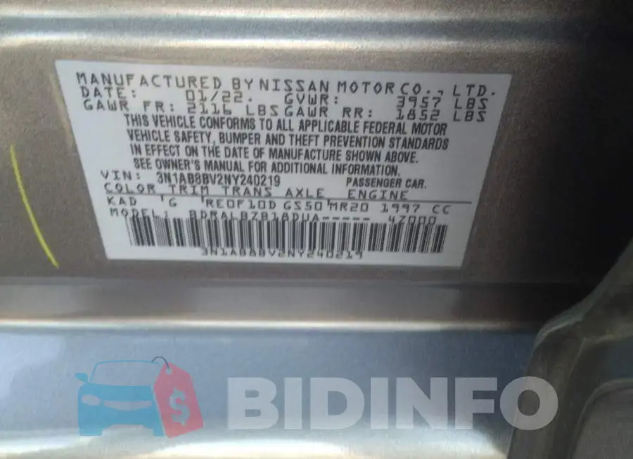 3N1AB8BV2NY240219 Photo# 9