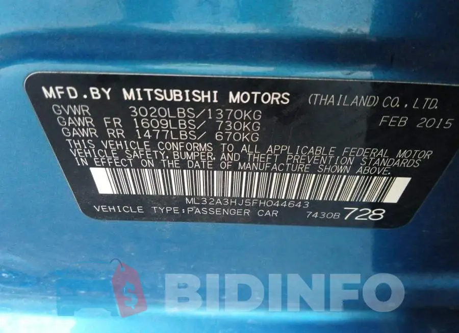 ML32A3HJ5FH044643 Photo# 9
