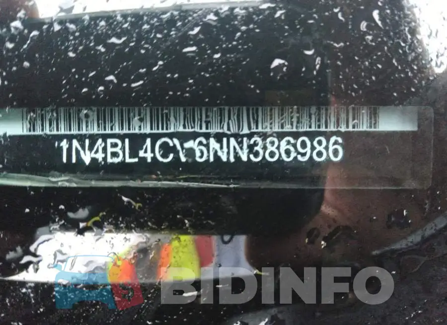 1N4BL4CV6NN386986 Photo# 9